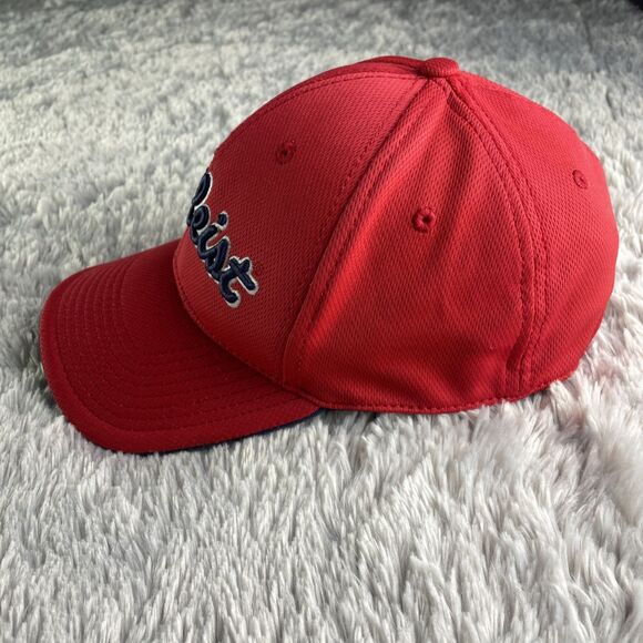 Titleist Hat Cap Mens Small-Medium Red Navy White Golf Preppy Classic Sporty - Picture 4 of 10